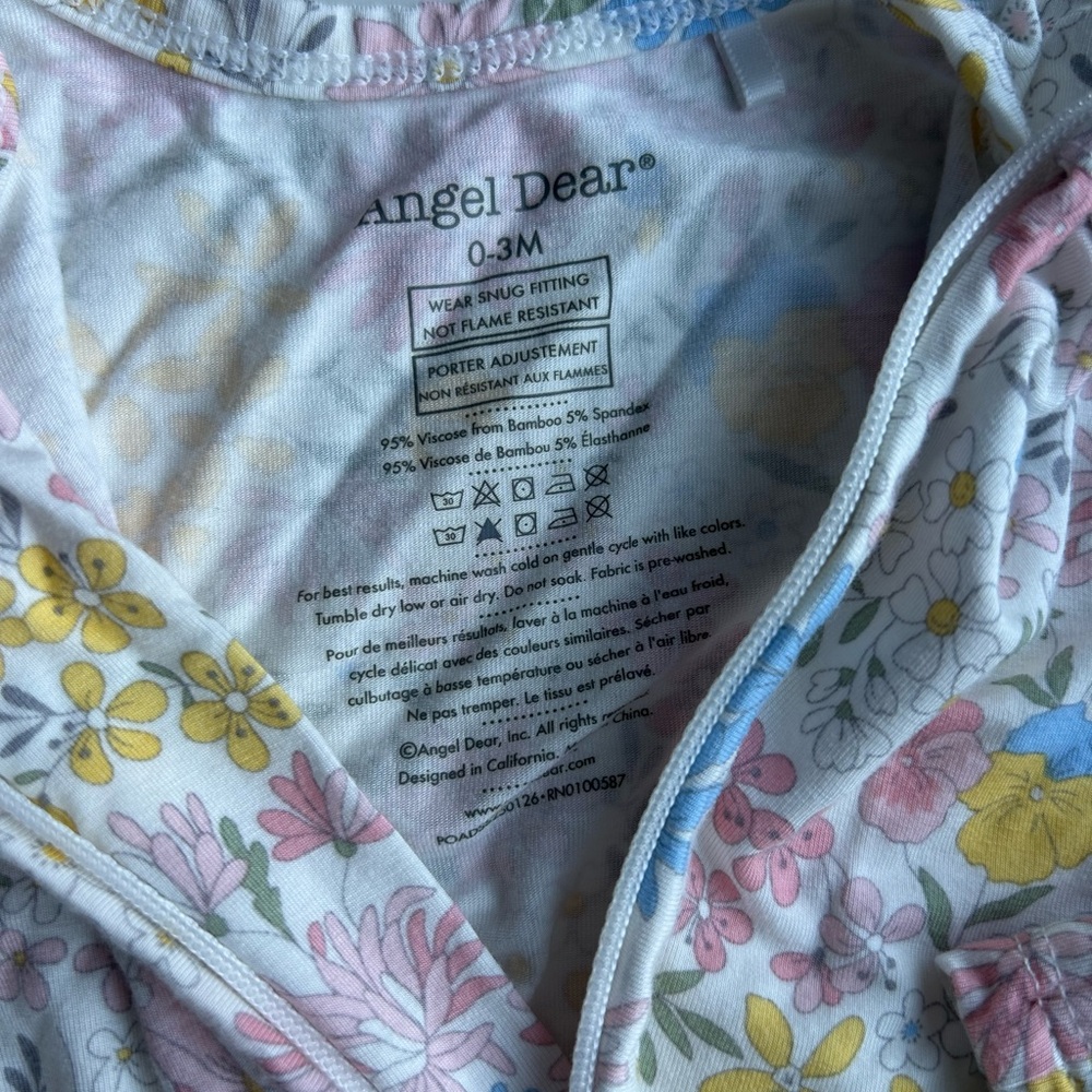 Angel Dear Ruffle Footie - Picture 3 of 6